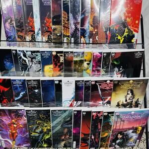 42 Knight Terrors & Crossover W/ Variants Lot Wonder Woman Black Adam Zatana GL